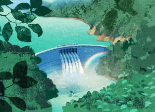 Hydroelectric Plants card artwork